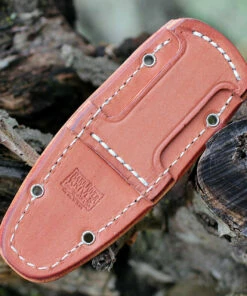 Budget ⌛ Bark River Knives Little Creek BA01061MNC, 2.5" CPM CruWear Blade, Natural Canvas Micarta Handle 🛒 -Automatic Knives shop 01061 SHEATH.1 27334.1580484289