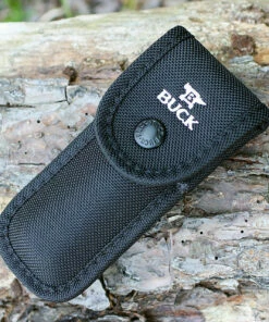 Promo 🎁 Buck Knives Buck 110BKSLT Folding Hunter LT, 3.75" 420HC Plain Blade, Black Nylon Handle ⌛ -Automatic Knives shop 0110bkslt 09567.1566585955