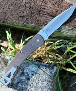 Cheapest 🎉 Buck Knives Buck 110BRS4 Slim Knife Pro, 3.75" S30V Plain Blade, Brown Micarta® Handle 🎉 -Automatic Knives shop 0110brs4.1 35941.1566586287