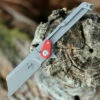 Discount 🔥 Boker Plus Fragment G10 - Gray / Red G10 (1.9" 440C SW Sheepsfoot) 01BO661 👏