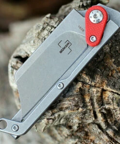 Discount 🔥 Boker Plus Fragment G10 - Gray / Red G10 (1.9" 440C SW Sheepsfoot) 01BO661 👏 -Automatic Knives shop 01BO661.4 48852.1645568851
