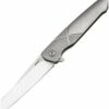 Cheap 👏 Boker Plus 01BO261 Gent-X, 2.9" 440C Plain Blade, Titanium Handle 🛒