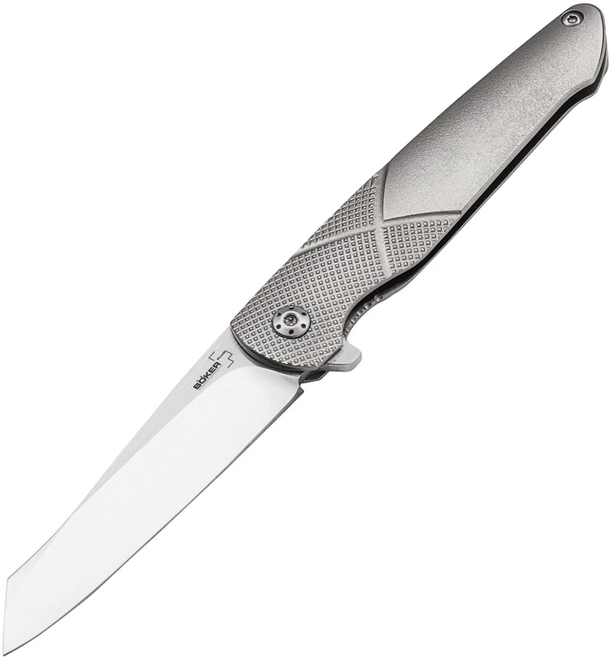 Cheap ๐ Boker Plus 01BO261 Gent-X, 2.9" 440C Plain Blade, Titanium Handle ๐ 1 Cheap ๐ Boker Plus 01BO261 Gent-X, 2.9" 440C Plain Blade, Titanium Handle ๐
