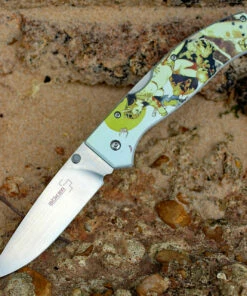 Best Pirce 🎉 Boker Plus 01BO652 Titan Frazetta, 3.7" 440C Plain Drop Point Blade, Aluminum Handle ⌛