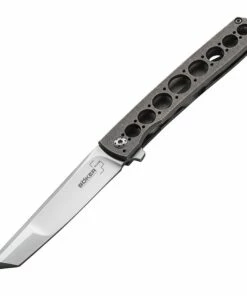Outlet 👍 Boker Plus 01BO721 Urban Trapper Tanto, 3.4" VG-10 Plain Blade, Titanium Handle ❤️