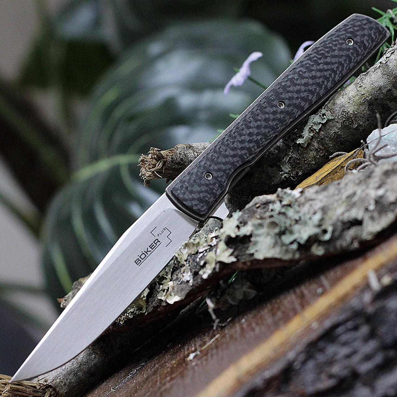 Discount ✨ Boker Plus Urban Trapper Carbon Fiber, 3 7/16 in. VG-10 Stainless Blade 😀 1 Discount ✨ Boker Plus Urban Trapper Carbon Fiber, 3 7/16 in. VG-10 Stainless Blade 😀