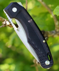 Best reviews of 🎉 Boker Plus Warbird Manasherov 01BO754, 3.7" D2 Steel Plain Blade, Black G10 Handle 🧨 -Automatic Knives shop 01bo754 04763.1566586298