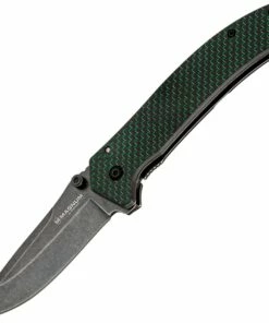 Cheapest ❤️ Boker Magnum 01MB637 Green Strike, 3.3" 440A Plain Blade, Green Carbon Fiber/Stainless Handle 😀