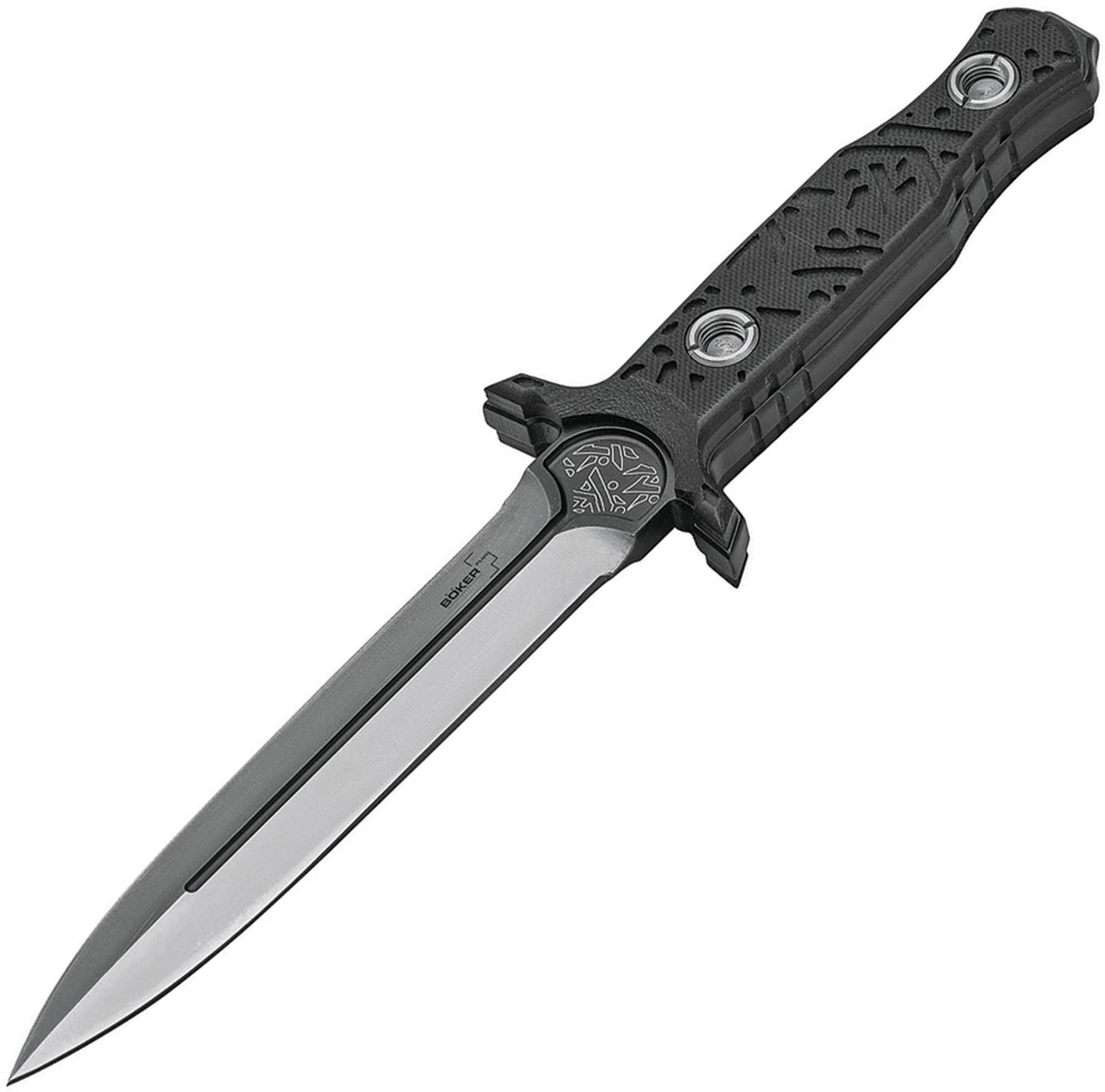 Budget 😍 Boker Plus 02BO059 M92, 5.4" 440C Grey Double-Edged Plain Blade, Black G-10 Handle ⭐ 1 Budget 😍 Boker Plus 02BO059 M92, 5.4" 440C Grey Double-Edged Plain Blade, Black G-10 Handle ⭐