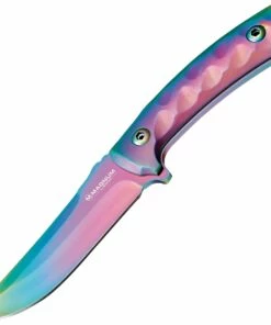 Brand new 🌟 Boker Magnum 02RY543 Rainbow Unicorn, 4.3" 440A Plain Blade, Aluminium Handle ⌛