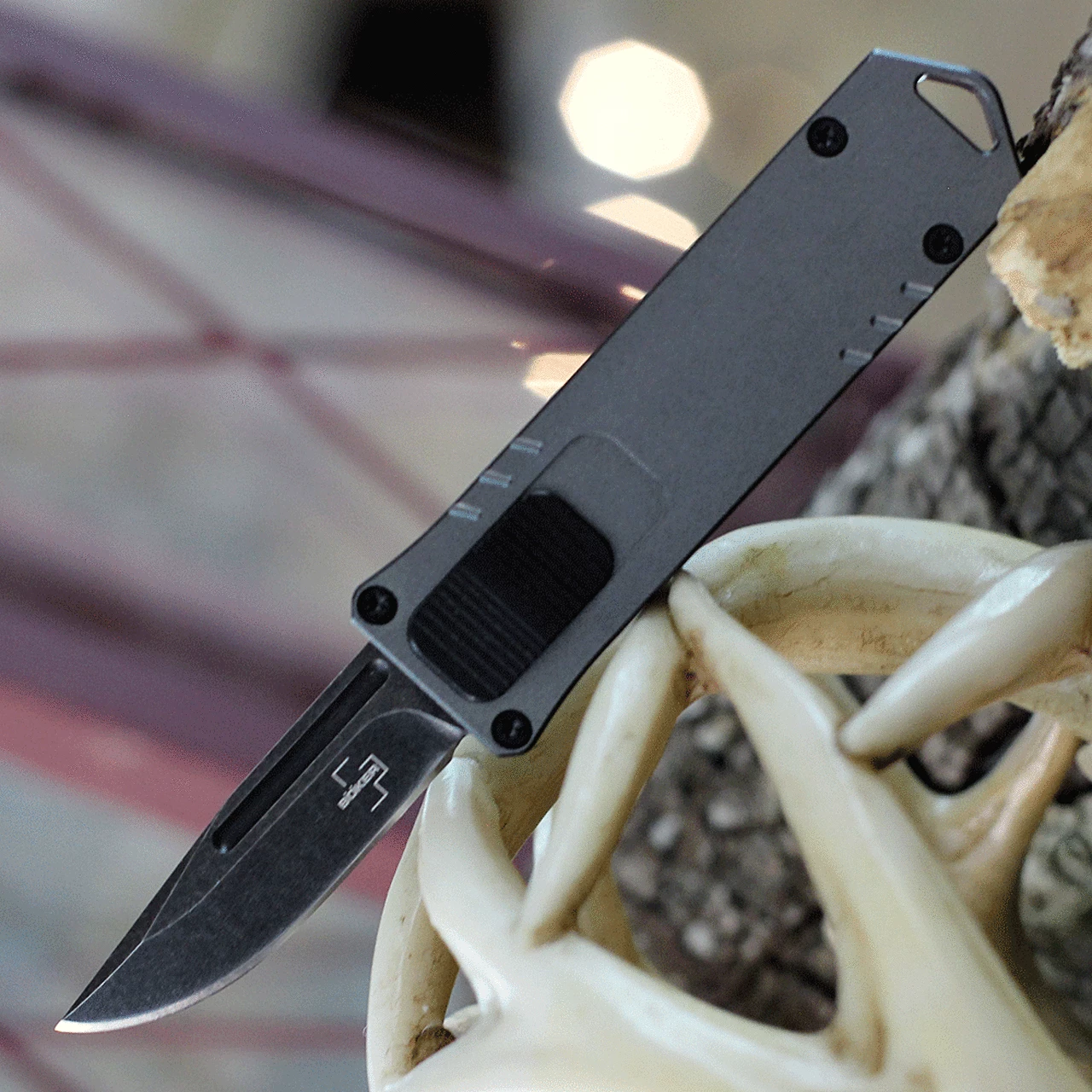 Brand new ✨ Boker Plus USB OTF Automatic Green/Gray (1.8" D2 Blk SW) 06EX276 🔔 1 Brand new ✨ Boker Plus USB OTF Automatic Green/Gray (1.8" D2 Blk SW) 06EX276 🔔