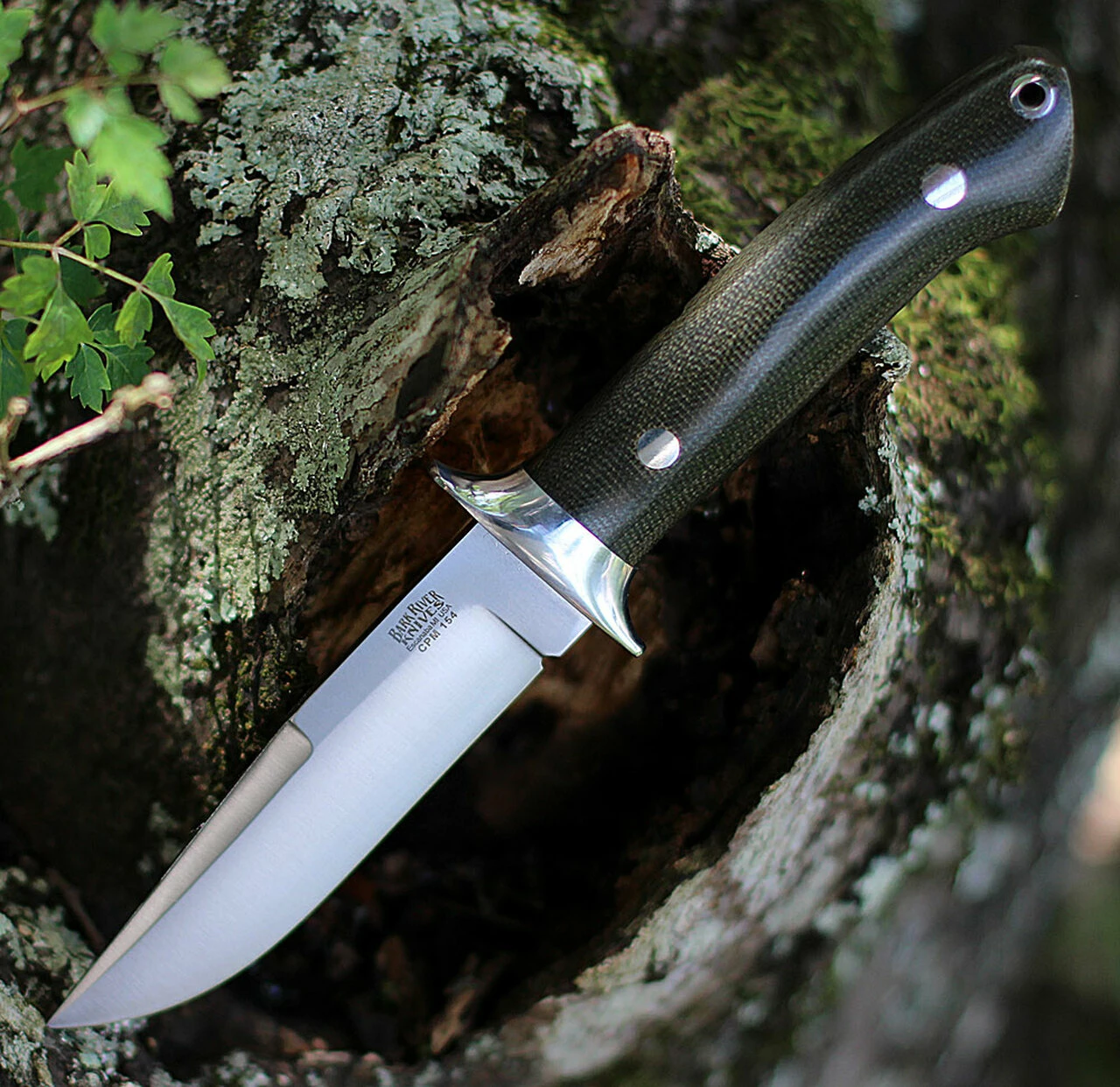 Best Pirce 🔥 Bark River Knives Chute Knife 07152MGC, 4.25" CPM-154 Drop Point Plain Blade, Green Canvas Handle 👍 1 Best Pirce 🔥 Bark River Knives Chute Knife 07152MGC, 4.25" CPM-154 Drop Point Plain Blade, Green Canvas Handle 👍