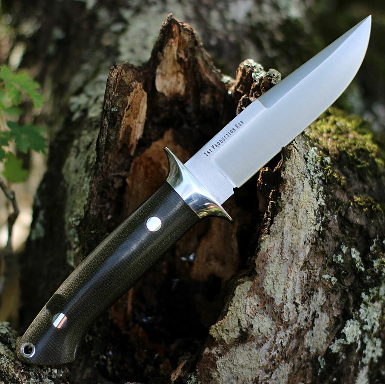 Best Pirce 🔥 Bark River Knives Chute Knife 07152MGC, 4.25" CPM-154 Drop Point Plain Blade, Green Canvas Handle 👍 2 Best Pirce 🔥 Bark River Knives Chute Knife 07152MGC, 4.25" CPM-154 Drop Point Plain Blade, Green Canvas Handle 👍 - Image 2