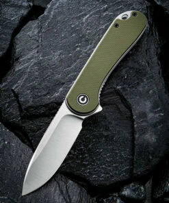 New 👏 CIVIVI Knives CIVIVI Elementum C907E, 2.96" D2 Satin Drop Point Blade, Green G-10 Handles 👏