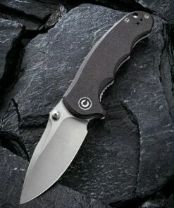 Deals 🧨 CIVIVI Knives CIVIVI Hooligan Linerlock Folder C913A, 2.98" D2 Satin Drop Point Blade, Dark Earth Micarta Handles ✨