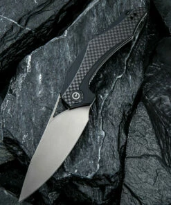 Top 10 👏 CIVIVI Knives CIVIVI Plethiros C904C, 3.45" D2 Satin Clip Point Plain Blade, Black G-10 Handles w/Carbon Fiber Overlay 🤩