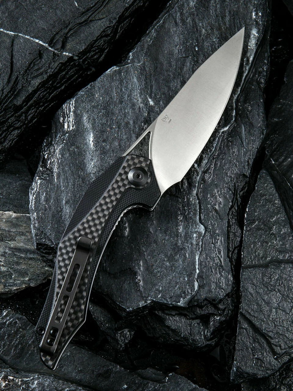 Top 10 👏 CIVIVI Knives CIVIVI Plethiros C904C, 3.45" D2 Satin Clip Point Plain Blade, Black G-10 Handles w/Carbon Fiber Overlay 🤩 2 Top 10 👏 CIVIVI Knives CIVIVI Plethiros C904C, 3.45" D2 Satin Clip Point Plain Blade, Black G-10 Handles w/Carbon Fiber Overlay 🤩 - Image 2