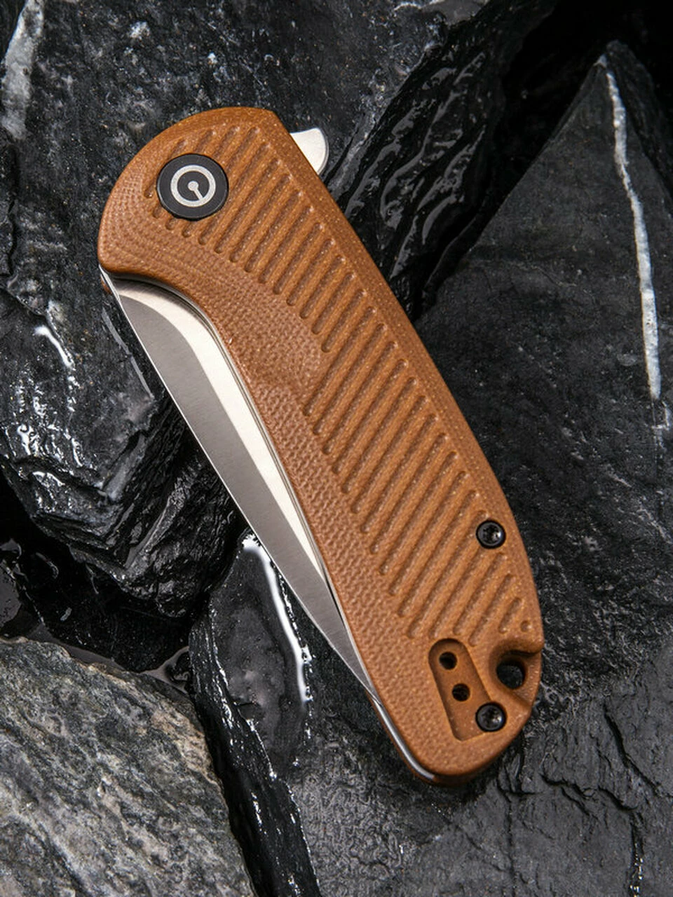 Coupon ⭐ CIVIVI Knives CIVIVI Durus C906B, 3” D2 Satin Drop Point Plain Blade, Brown G-10 Handles 😍 3 Coupon ⭐ CIVIVI Knives CIVIVI Durus C906B, 3” D2 Satin Drop Point Plain Blade, Brown G-10 Handles 😍 - Image 3
