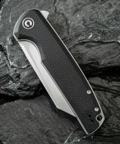 Promo ✨ CIVIVI Knives CIVIVI Brigand Linerlock Folder C909C, 3.46” D2 Satin Wharncliffe Plain Blade, Coarse Black G10 Handles 🔥 -Automatic Knives shop 1 1Z924141924 79528.1588366357