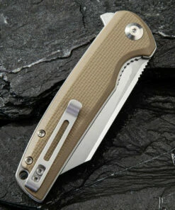 Buy ❤️ CIVIVI Knives CIVIVI Brigand Linerlock Folder C909B, 3.46” D2 Satin Wharncliffe Plain Blade, Coarse Tan G10 Handles ❤️ -Automatic Knives shop 1 1Z924142123 77634.1588366223