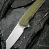 Top 10 😍 CIVIVI Knives CIVIVI Brigand Linerlock Folder C909A, 3.46” D2 Satin Wharncliffe Plain Blade, Coarse Green G10 Handles 😍
