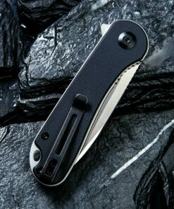 Best Sale ✔️ CIVIVI Knives CIVIVI Elementum C907A, 2.96" D2 Satin Drop Point Blade, Black G-10 Handles 😀 -Automatic Knives shop 1 1ZG2111I5 47993.1622132471