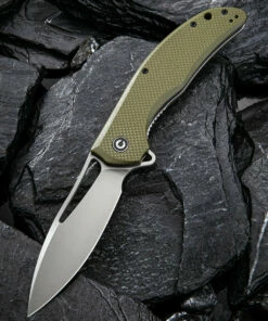 Wholesale 🎁 CIVIVI Knives CIVIVI Vexer C915A, 3.96" D2 Satin Plain Blade, Green Coarse G-10 Handles ⭐