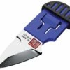 Budget 🛒 Al Mar Stinger Keychain AMK1001BKBL, 1.3" D2 Plain Blade, PP + TPR Handle-Blue 🌟