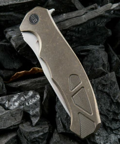 Cheapest 🔥 We Knife Co. We Knife Kellen Bogardus 37 Framelock Folder 901A, 4.07” Bohler M390 Bead Blast Drop Point Plain Blade, Bronze Titanium Handle 👏 6 Cheapest 🔥 We Knife Co. We Knife Kellen Bogardus 37 Framelock Folder 901A, 4.07” Bohler M390 Bead Blast Drop Point Plain Blade, Bronze Titanium Handle 👏 -Automatic Knives shop 102G54963 4 22818.1582140694