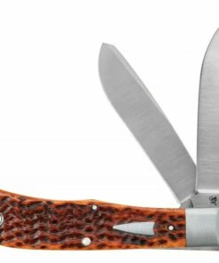 Cheapest ✨ Case 2019 Tony Bose Bullnose Trapper 10363, 4.5" 154CM SS Blade, Jigged Chesnut Bone Handle ✨