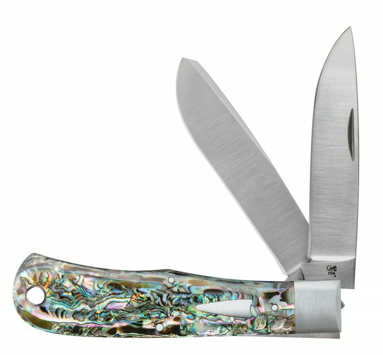 Best Sale 🌟 Case 2019 Tony Bose Bullnose Trapper, 4.5" 154CM SS Blade, Smooth Abalone Handle ✨ 1 Best Sale 🌟 Case 2019 Tony Bose Bullnose Trapper, 4.5" 154CM SS Blade, Smooth Abalone Handle ✨