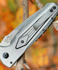 Outlet 😀 Kershaw Knives Kershaw Deadline 1087, 3.8 in. 8Cr13MoV Plain Blade, Stainless Steel Handle 😍 6 Outlet 😀 Kershaw Knives Kershaw Deadline 1087, 3.8 in. 8Cr13MoV Plain Blade, Stainless Steel Handle 😍 -Automatic Knives shop 1087.2 56372.1566585968