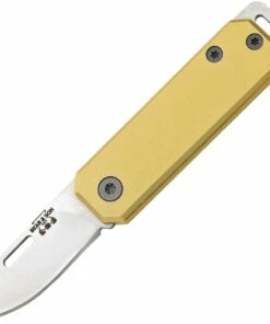 Best Sale 🔥 Bear and Son Small Slip Joint -Yellow Aluminum (1.5" High Carbon) 109YW 🎉
