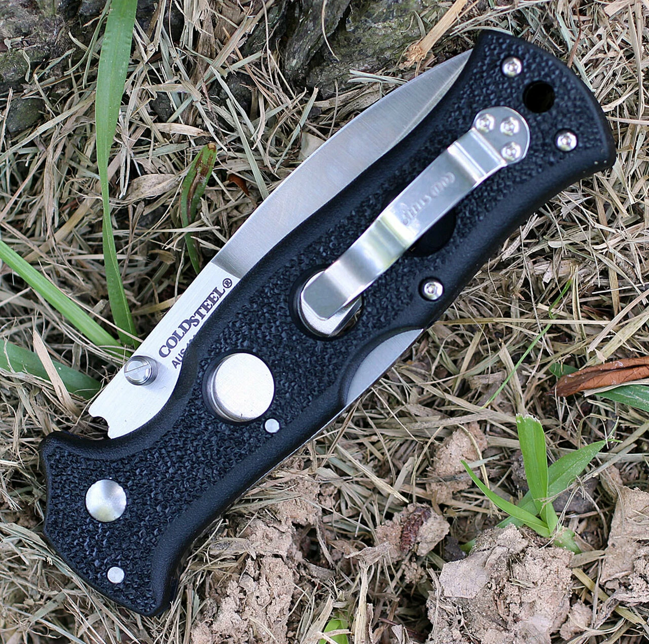 New ❤️ Cold Steel 10AB Counter Point 1, 4" AUS-10A Plain Blade, Black Griv Ex™ Handle 🎉 4 New ❤️ Cold Steel 10AB Counter Point 1, 4" AUS-10A Plain Blade, Black Griv Ex™ Handle 🎉 - Image 4