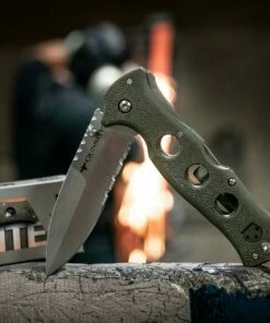 Best Pirce 🧨 Cold Steel Gunsite Counter Point I 10ABV1, 3.75 Partially Serrated Blade, OD Green Griv-Ex Handle - Limited Run 🔥 -Automatic Knives shop 10abv1 2 59302.1601050224