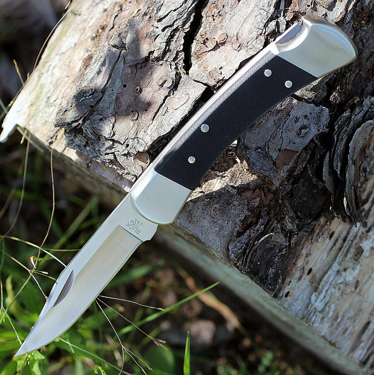 Cheap 💯 Buck Knives Buck 110BKSNS1 Folding Hunter Pro, 3.75" S30V Plain Blade, Black G-10 Handle 👏 1 Cheap 💯 Buck Knives Buck 110BKSNS1 Folding Hunter Pro, 3.75" S30V Plain Blade, Black G-10 Handle 👏