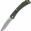 Best reviews of 🎉 Buck Knives Buck 112 Slim Ranger Select Lock Back BU112ODS2, 3" 420HC Plain Blade, O.D. Green Nylon Handle ⌛