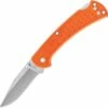 Best deal 👏 Buck Knives Buck 112 Slim Ranger Select Lock Back, 3" 420HC Plain Blade, Blaze Orange Nylon Handle 🛒