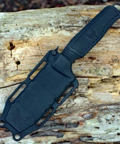 Best deal 😍 Benchmade Knives Benchmade 112SBK-BLK H2O Fixed Blade, 3.5" N680 Combo Blade, Black Santoprene Handle 😀 -Automatic Knives shop 112sbk blk 85615.1566585883