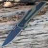 Outlet ❤️ Kershaw Knives Kershaw 1160OLBW Fraxion, 2.75" 8Cr13MoV Plain Blade, OD Green G-10/Carbon Fiber Overlay ✔️