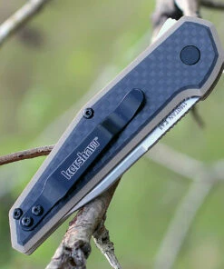 Best Sale 🧨 Kershaw Knives Kershaw 1160TAN Fraxion, 2.75" 8Cr13MoV Plain Blade, Tan G-10/Carbon Fiber Overlay 😀 -Automatic Knives shop 1160tan.1 88026.1566585963