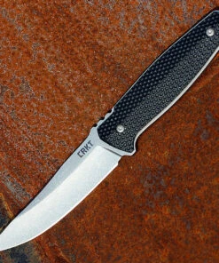 Best Sale 😀 CRKT 1210 Strafe, 4.6" 8Cr13MoV SS, Plain Blade, GFN Handle 🌟