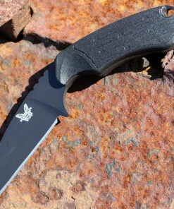 Best deal ❤️ Benchmade Knives Benchmade 125BK AZERIA, 2.9" N680 Black Plain Blade, Black Grivory Handle 🧨 -Automatic Knives shop 125bk 57557.1566585894