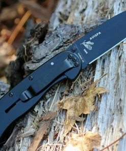 Budget ⌛ BRK Avispa 1302DTB, 3.5", Plain Edge, Drop Point, Black D2 Steel, Plain Edge, Design by Esee Knives, Desert Tan Nylon handles ✔️ -Automatic Knives shop 1302b.1 1 34120.1566585926