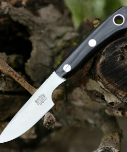 Top 10 🎁 Bark River Knives Rascal II-BA14152MBC, 3.0" CPM 154, Black Canvas Micarta Handle ⭐