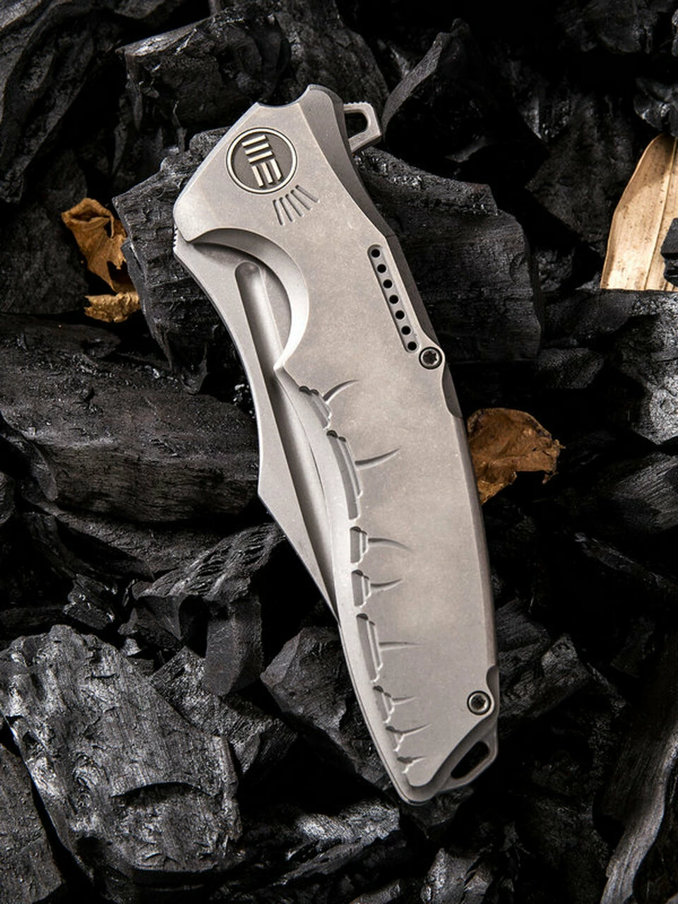 Cheapest ⭐ We Knife Co. We Knife Chimera - Gray Ti (3.9” CPM S35VN Bead Blast) 814B ⭐ 3 Cheapest ⭐ We Knife Co. We Knife Chimera - Gray Ti (3.9” CPM S35VN Bead Blast) 814B ⭐ - Image 3