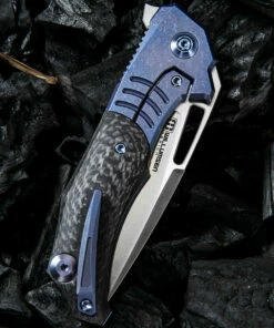 Best reviews of 💯 We Knife Co. We Knife Stixx Framelock Folder 817A, 3.45” Bohler-M390 Satin Drop Point Plain Blade, Carbon Fiber and Blue Titanium Handle ✔️ 7 Best reviews of 💯 We Knife Co. We Knife Stixx Framelock Folder 817A, 3.45” Bohler-M390 Satin Drop Point Plain Blade, Carbon Fiber and Blue Titanium Handle ✔️ -Automatic Knives shop 1537598481693641 69086.1582297215