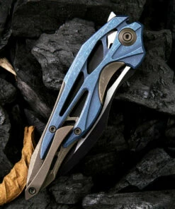 Flash Sale ✔️ We Knife Co. We Knife Arrakis Framelock Folder 906B, 3.45” Bohler M390 Black Wharncliffe Plain Blade, Blue and Bronze Stonewash Titanium Handle 👏 7 Flash Sale ✔️ We Knife Co. We Knife Arrakis Framelock Folder 906B, 3.45” Bohler M390 Black Wharncliffe Plain Blade, Blue and Bronze Stonewash Titanium Handle 👏 -Automatic Knives shop 1548053365736702 95947.1582146121
