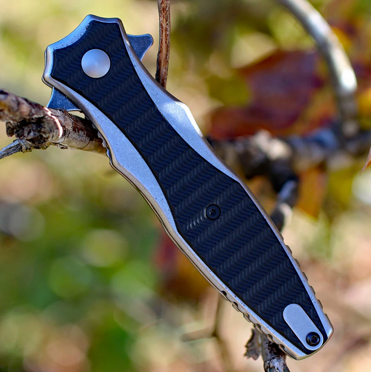 Flash Sale ✔️ Kershaw Knives Kershaw 1559 Decimus A/O, 3.25 in. 8Cr13MoV Black Stonewash plain Blade, GFN Handle 🤩 3 Flash Sale ✔️ Kershaw Knives Kershaw 1559 Decimus A/O, 3.25 in. 8Cr13MoV Black Stonewash plain Blade, GFN Handle 🤩 - Image 3