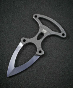 Buy ✔️ We Knife Co. We Knife BUD Push Dagger 924B, 2.02" 6AL4V Blue Titanium Plain Blade, Blue Titanium Handle, Black Kydex Sheath 👍